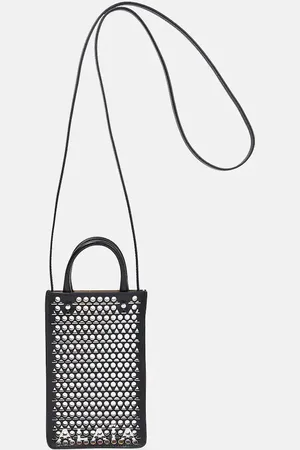Alaïa Alaïa Smartphone-Etui Garance aus Leder