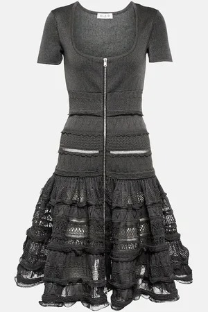 Alaïa Alaïa Midikleid aus Strick