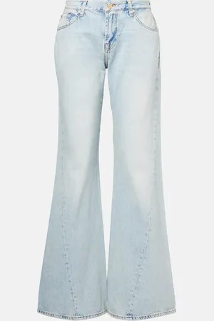 7 for all Mankind Mid-Rise Flared Jeans Spencer