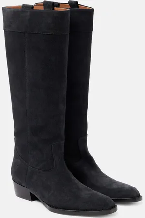 PARIS TEXAS Westernstiefel Helena 35 aus Veloursleder