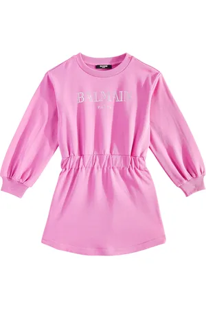Balmain Kleid aus Baumwoll-Jersey