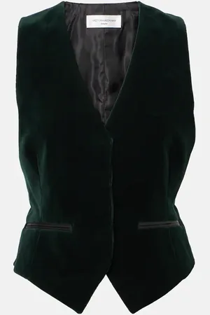 Victoria Beckham Weste aus Samt