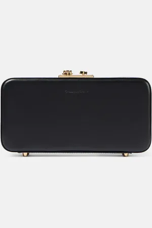 Gianvito Rossi Clutch Valì aus Leder
