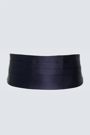 Brunello Cucinelli Kummerbund aus Seide und Baumwolle