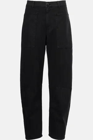 Velvet Hose Brylie aus Baumwoll-Twill