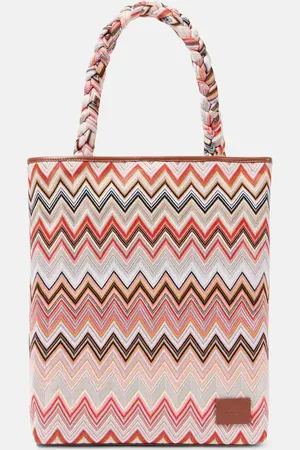 Missoni Tote Large mit Leder
