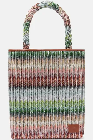 Missoni Tote Large mit Leder