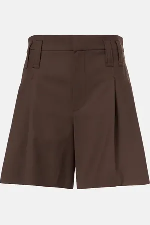 Brunello Cucinelli Bermuda-Shorts Monili aus einem Wollgemisch