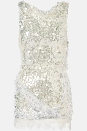 CHRISTOPHER ESBER Minikleid Opaline mit Pailletten und Spitze
