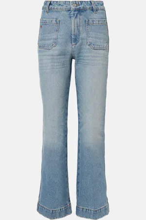 Victoria Beckham Cropped Bootcut Jeans Alina
