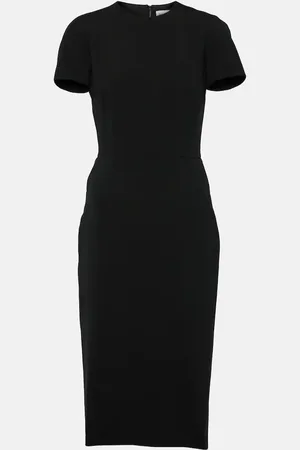 Victoria Beckham Midikleid aus Crêpe
