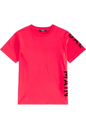 Balmain T-Shirt aus Baumwoll-Jersey