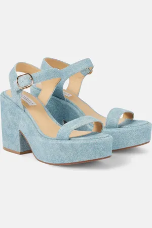 GABRIELA HEARST Plateausandalen Iman aus Denim