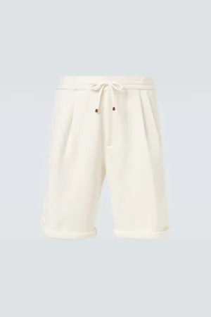 Brunello Cucinelli Bermuda-Shorts aus Gabardine