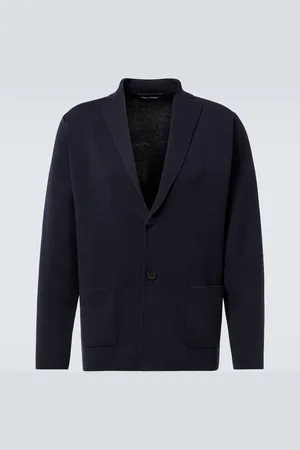 Thom Sweeney Blazer aus Baumwoll-Crêpe