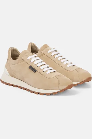 Brunello Cucinelli Sneakers Monili aus Veloursleder