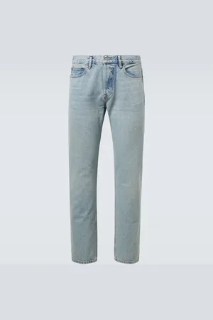 Frame Mid-Rise Straight Jeans The Straight