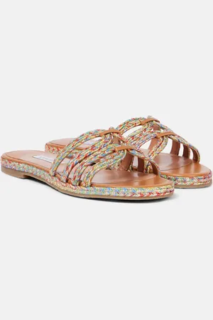 Aquazzura Espadrille-Pantoletten Playita