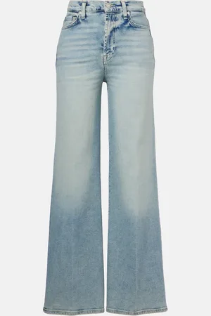 7 for all Mankind Low-Rise Flared Jeans Jo