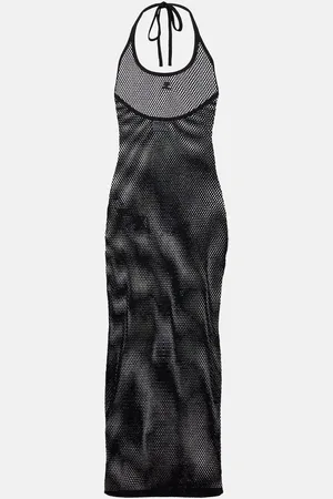 Courrèges Courrèges Midikleid Holistic aus Baumwolle