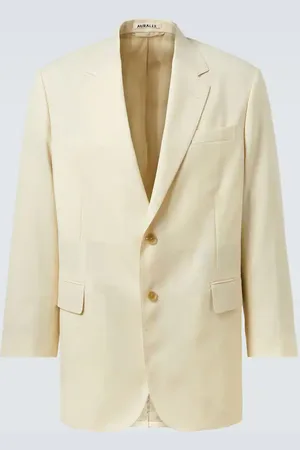 Auralee Blazer aus Wolle und Mohair