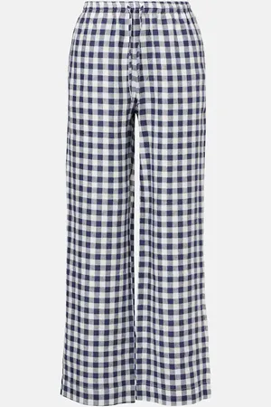 ASCENO Weite Hose Aurelia aus Leinen