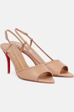 Christian Louboutin Slingback-Pumps Miss Z 80 aus Lackleder