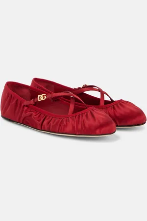 Dolce & Gabbana Ballerinas DG aus Satin