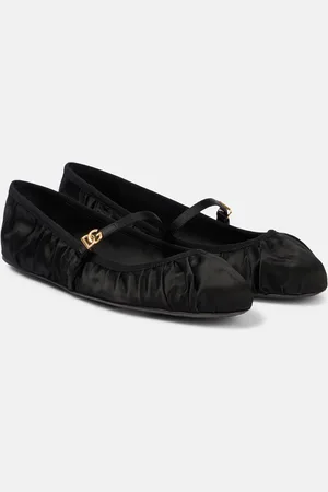 Dolce & Gabbana Ballerinas DG aus Satin