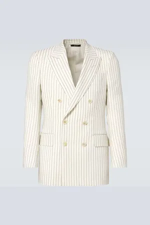 Tom Ford Blazer Dyllan aus Wolle und Seidenorganza