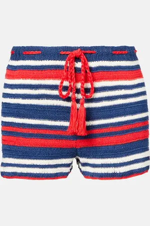 ANNA KOSTUROVA Shorts aus Häkelstrick