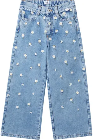 Il gufo Bestickte Jeans