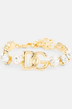 Dolce & Gabbana Armband DG mit Kristallen