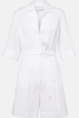 Max Mara Playsuit Canard aus Popeline