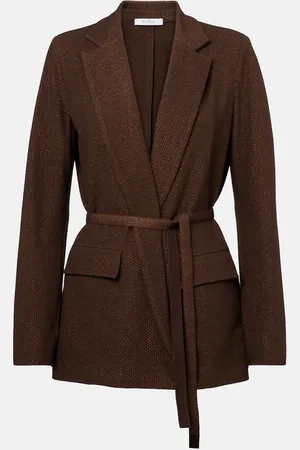 Max Mara Blazer Uberta aus einem Baumwollgemisch