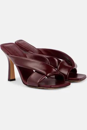 Bottega Veneta Sandalen Riva 90 aus Leder