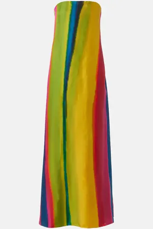 CHRISTOPHER ESBER Maxikleid Aura aus Seidensatin