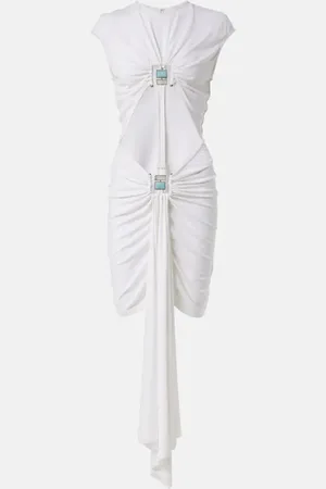 CHRISTOPHER ESBER Minikleid Duo Bezel aus Jersey