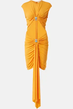 CHRISTOPHER ESBER Minikleid Duo Bezel aus Jersey