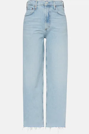 AGOLDE High-Rise Wide-Leg Jeans Ren