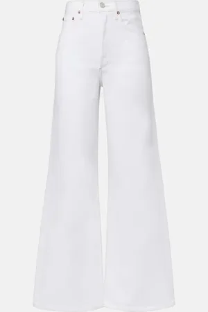 AGOLDE High-Rise Wide-Leg Jeans Dame