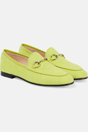 Gucci Loafers Jordaan GG aus Canvas