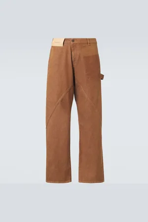 J.W.Anderson Wide-Leg Jeans Twisted Workwear