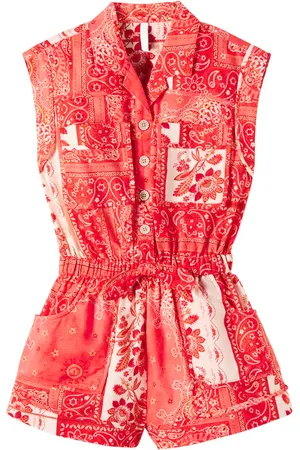 ZIMMERMANN Playsuit Tutina aus Baumwolle