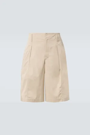 LEMAIRE Bermuda-Shorts Maxi aus Baumwoll-Twill