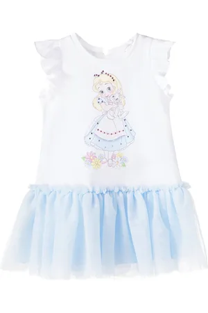 MONNALISA X Disney® Baby Kleid mit Tüll und Kristallen