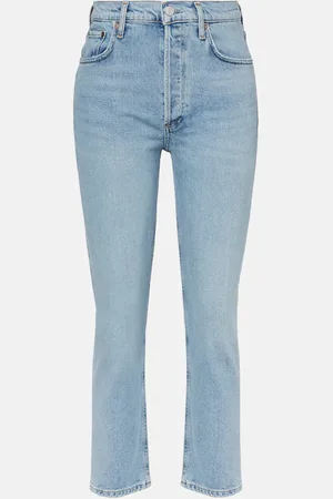 AGOLDE High-Rise Straight Jeans Riley
