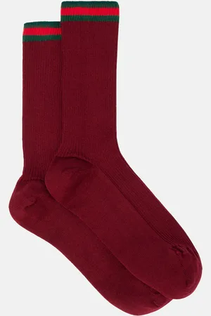 Gucci Socken Web Stripe aus einem Baumwollgemisch