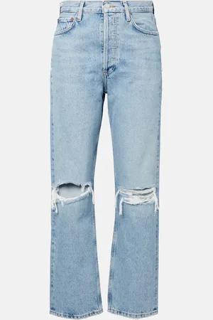 AGOLDE Mid-Rise Straight Jeans ’90s