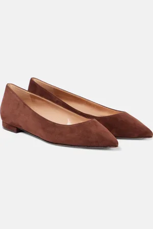 Gianvito Rossi Ballerinas Gianvito aus Veloursleder